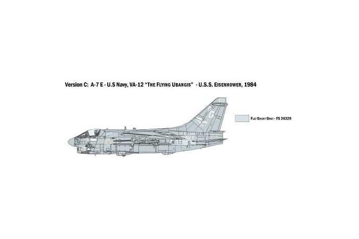 Model Kit letadlo 1411 - A-7E Corsair II (1:72)