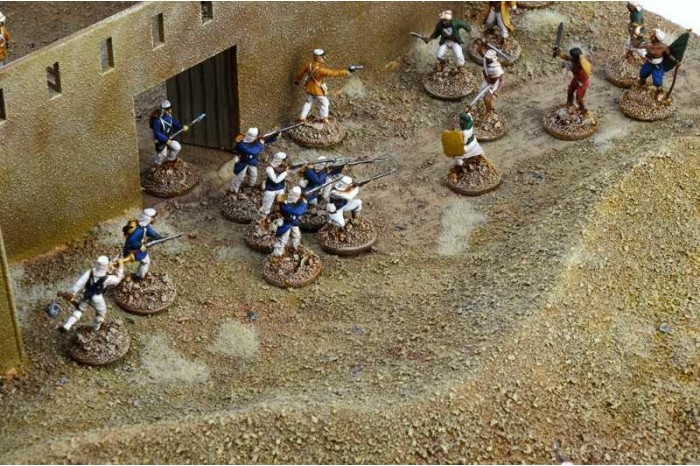 Model Kit diorama 6183 - Beau Geste  - Algerian Tuareg Revolt (1:72)