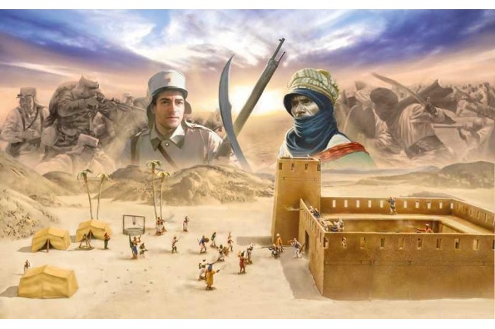 Model Kit diorama 6183 - Beau Geste  - Algerian Tuareg Revolt (1:72)