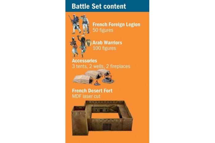 Model Kit diorama 6183 - Beau Geste  - Algerian Tuareg Revolt (1:72)