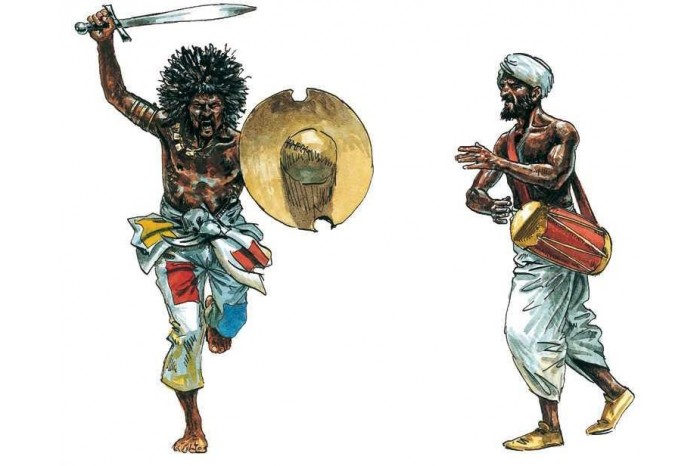 Model Kit diorama 6183 - Beau Geste  - Algerian Tuareg Revolt (1:72)