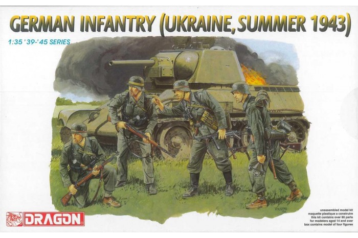 German Infantry (Ukraine, Summer 1943) (1:35) - 6153