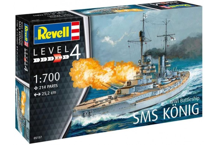 WWI Battleship SMS KÖNIG (1:700) - 05157