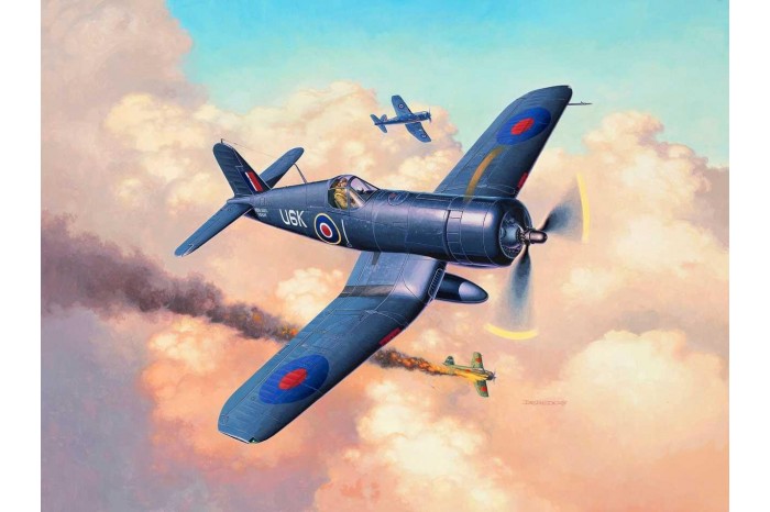ModelSet letadlo 63917 -  F4U-1B Corsair Royal Navy (1:72)