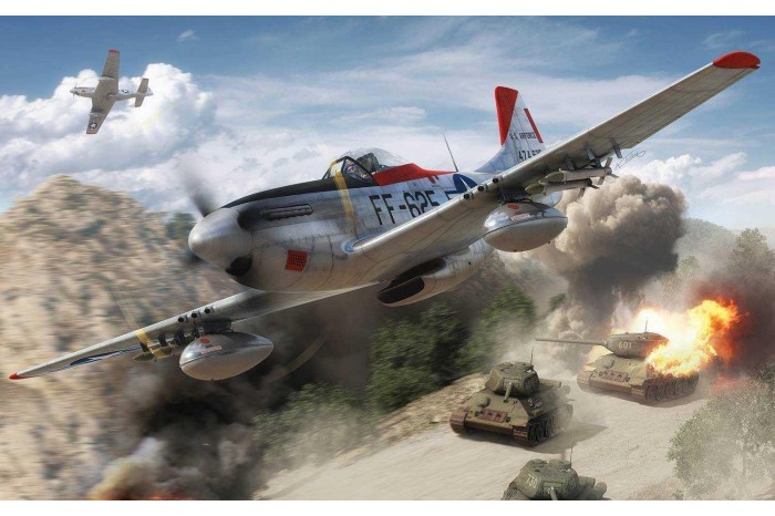 Classic Kit letadlo A05136 - North American F-51D Mustang (1:48)