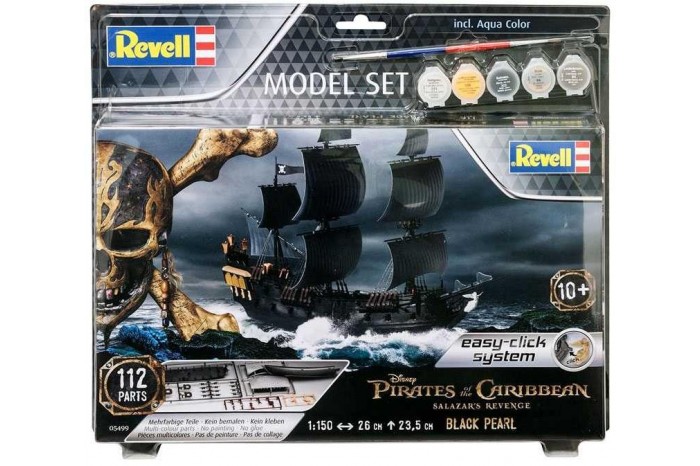 EasyClick ModelSet loď 65499 - Black Pearl (1:150)