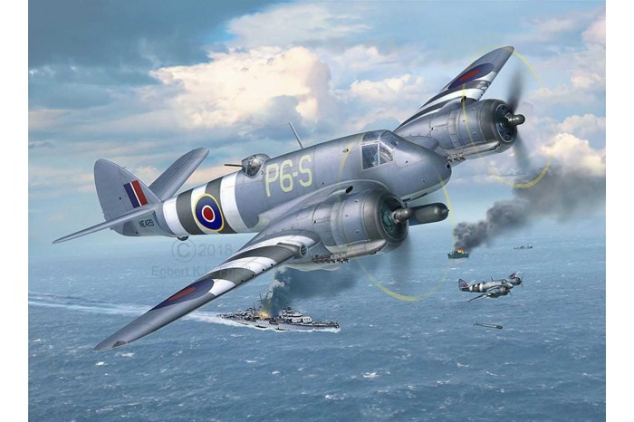 Plastic ModelKit letadlo 03943 - Bristol Beaufighter TF. X (1:48)
