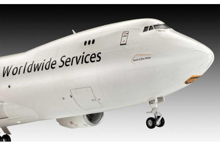 Plastic ModelKit letadlo 03912 - Boeing 747-8F UPS (1:144)