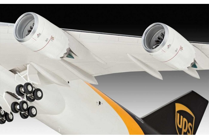 Plastic ModelKit letadlo 03912 - Boeing 747-8F UPS (1:144)