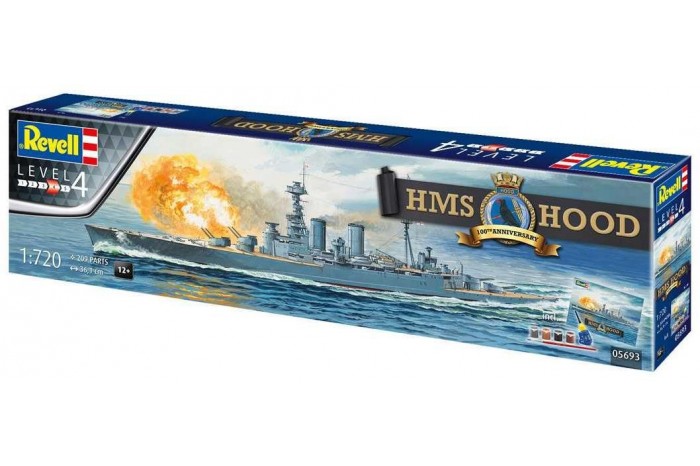 Gift-Set loď 05693 - 100 Years HMS Hood (1:720)