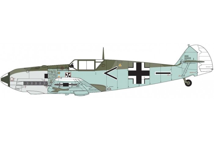 Classic Kit letadlo A05120B - Messerschmitt Bf109E-3/E-4 (1:48)