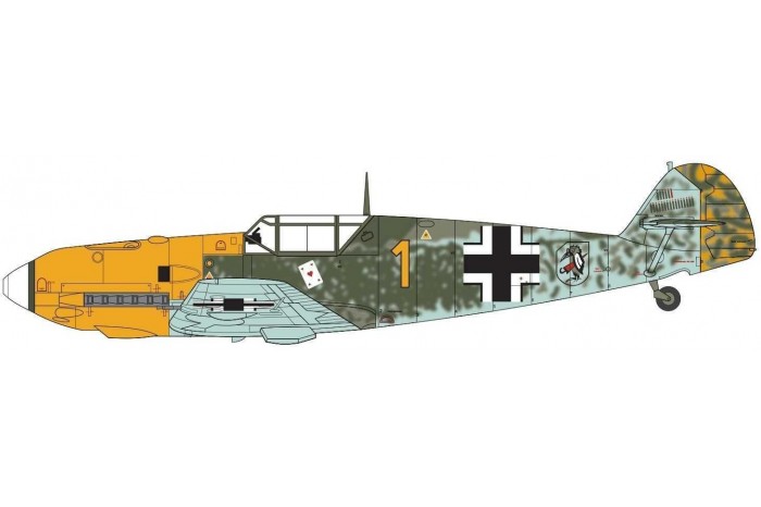 Classic Kit letadlo A05120B - Messerschmitt Bf109E-3/E-4 (1:48)