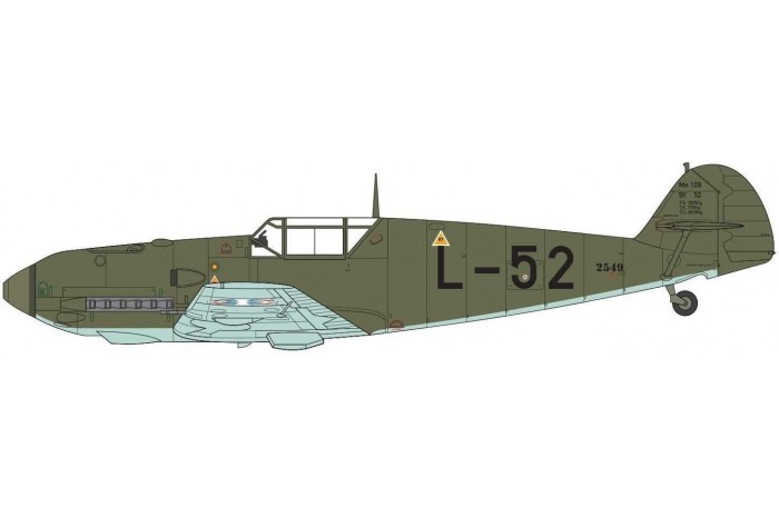 Classic Kit letadlo A05120B - Messerschmitt Bf109E-3/E-4 (1:48)