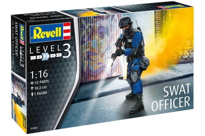 SWAT Officer (1:16) - 02805