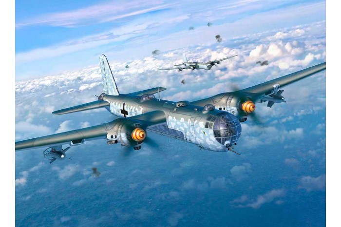 Plastic ModelKit letadlo 03913 - Heinkel He177 A-5 Greif (1:72)