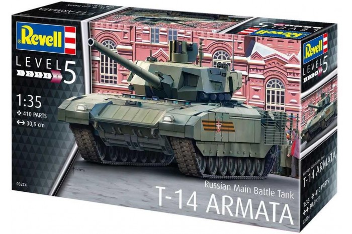 Plastic ModelKit tank 03274 - Russian Main Battle Tank T-14 Armata (1:35)