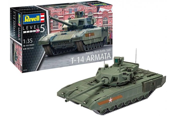 Plastic ModelKit tank 03274 - Russian Main Battle Tank T-14 Armata (1:35)