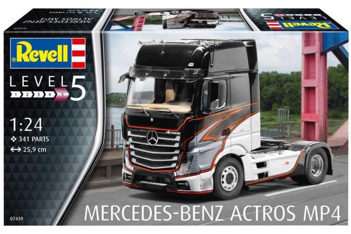 Plastic ModelKit auto 07439 - Mercedes-Benz Actros MP4 (1:24)