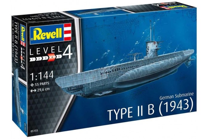 German Submarine Type IIB (1943) (1:144) - 05155