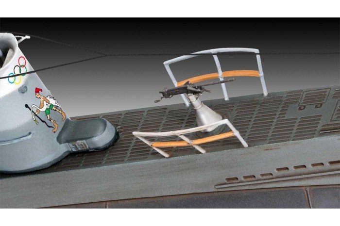 Plastic ModelKit ponorka 05155 - German Submarine Type IIB (1943) (1:144)