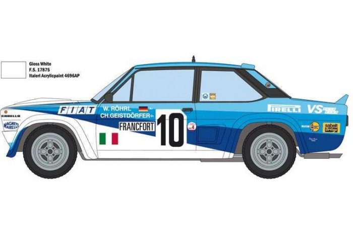 Model Kit auto 3662 - FIAT 131 Abarth Rally (1:24)