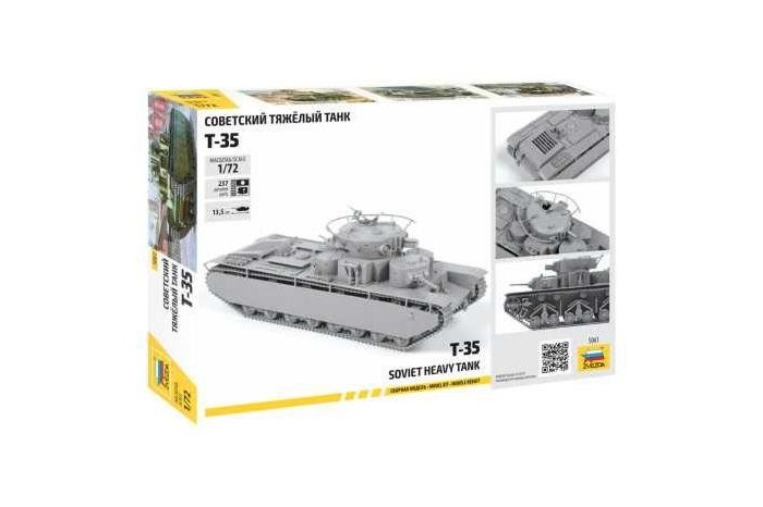 Model Kit tank 5061 - Soviet Heavy Tank T-35 (1:72)