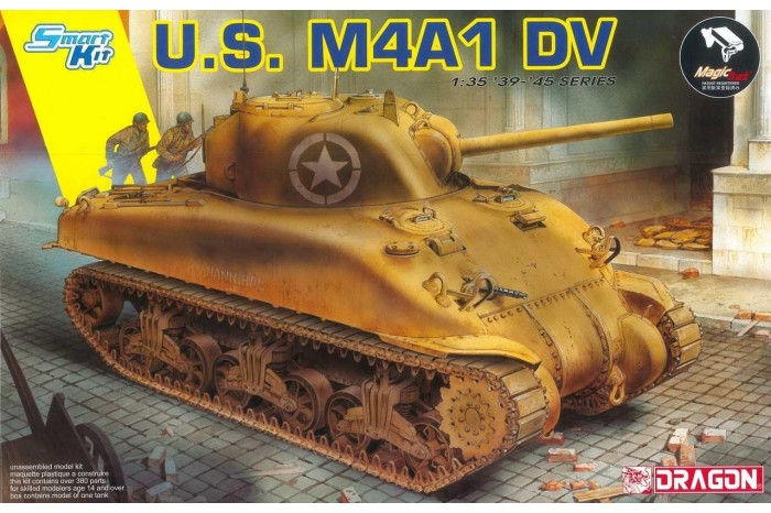U.S. M4A1 DV (with Magic Tracks) (SMART KIT) (1:35) - 6618