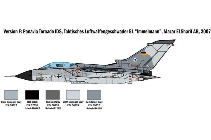 Model Kit letadlo 2783 - TORNADO GR.1/IDS - GULF WAR (1:48)