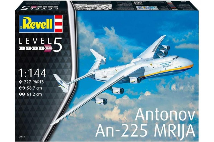 Plastic ModelKit letadlo 04958 - Antonov An-225 Mrija (1:144)