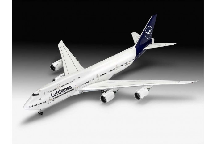 Plastic ModelKit letadlo 03891 - Boeing 747-8 Lufthansa "New Livery" (1:144)