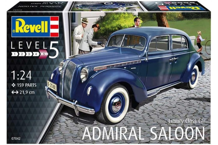 Plastic ModelKit auto 07042 - Luxury Class Car Admiral Saloon (1:24)