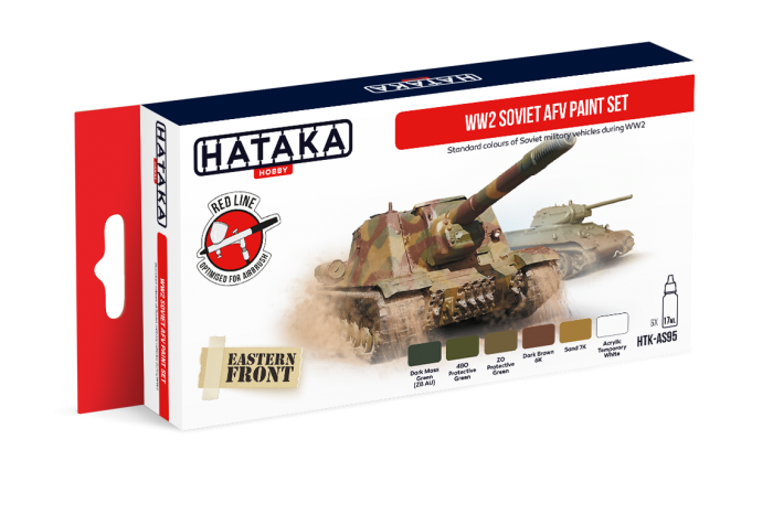 Sovietska armáda 2. sv. v. (WW2 Soviet AFV) - AS095