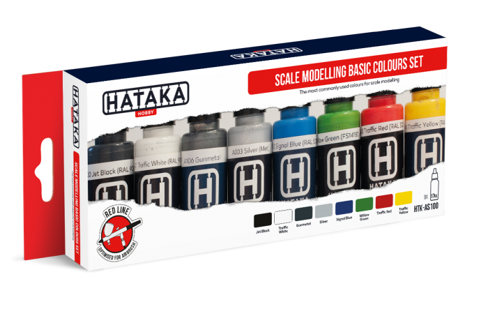Základné modelárske farby - AS100E