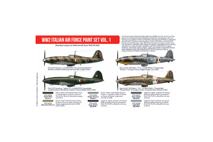 Talianske letectvo 2. sv. v. (WW2 Italian Air Force) - AS0103