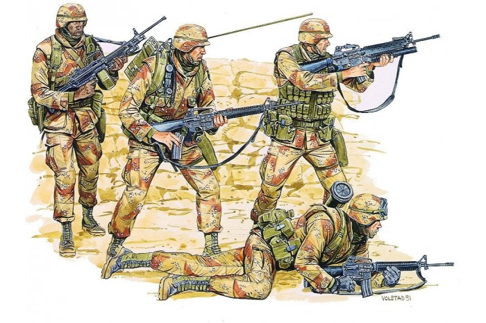 U.S. 101st AIR ASSAULT (1:35) - 3011