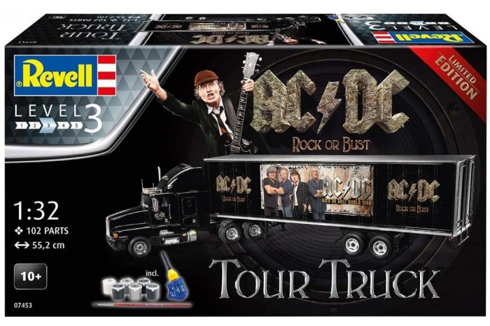 Gift-Set truck Limited Edition 07453 - Truck & Trailer "AC/DC" (1:32)