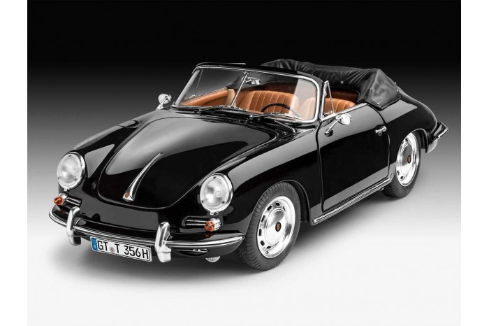 Plastic ModelKit auto 07043 - Porsche 356 Cabriolet (1:16)