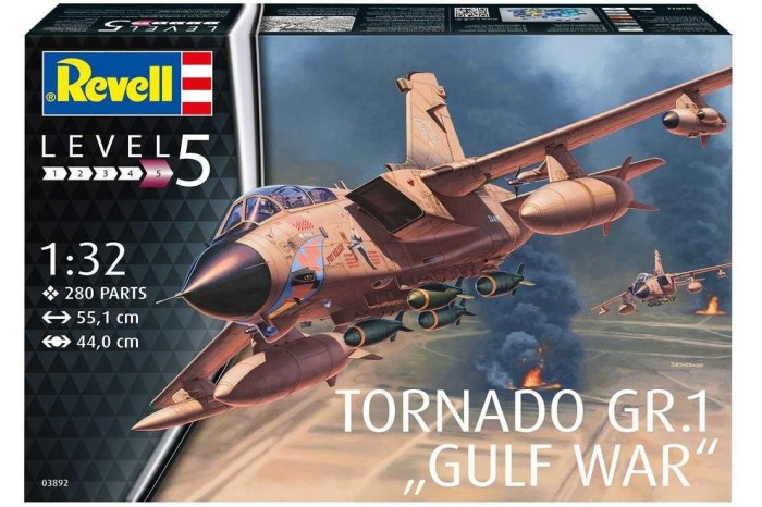 Plastic ModelKit letadlo 03892 - Tornado GR Mk. 1 RAF "Gulf War" (1:32)