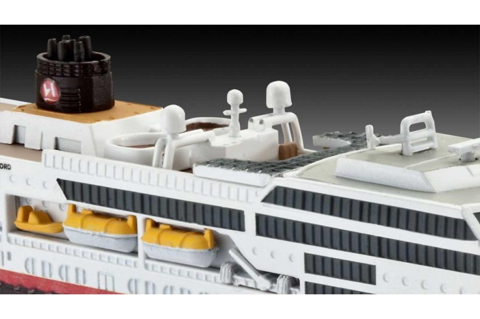 Gift-Set loď 05692 - 125 Years Hurtigruten TROLLFJORD & MIDNATSOL (1:1200)