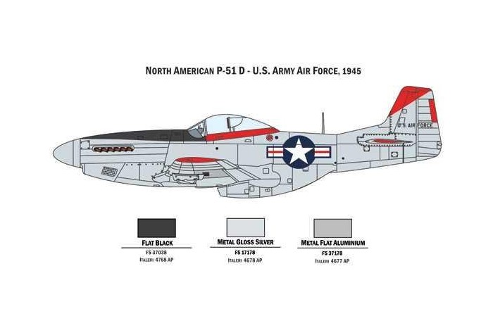 Model Kit War Thunder 35102 - P-47 N and P-51 D (1:72)