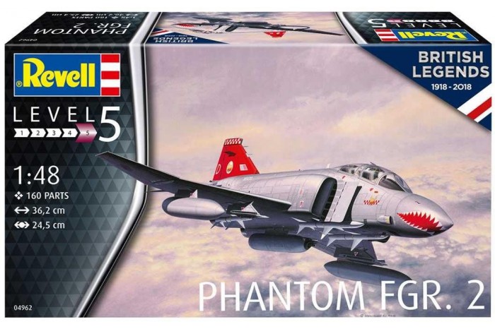 Plastic ModelKit letadlo 04962 - British Phantom FGR Mk.2 (1:48)