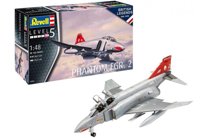 Plastic ModelKit letadlo 04962 - British Phantom FGR Mk.2 (1:48)