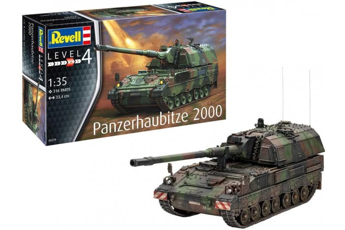 Plastic ModelKit tank 03279 - Panzerhaubitze 2000 (1:35)