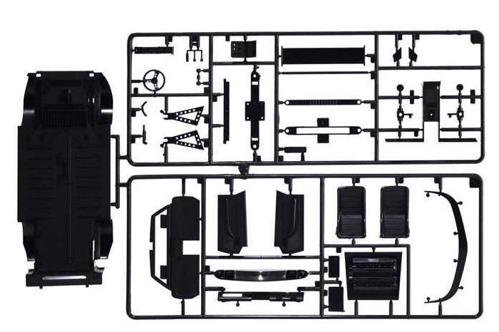 Model Kit auto 3649 - Lamborghini Miura Jota SVJ (1:24)