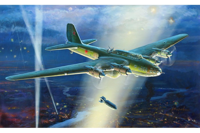 Model Kit letadlo 7291 - Soviet Bomber TB-7 (1:72)