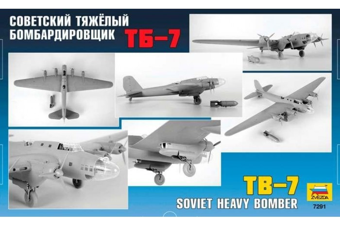 Model Kit letadlo 7291 - Soviet Bomber TB-7 (1:72)