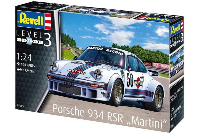 Plastic ModelKit auto 07685 - Porsche 934 RSR "Martini" (1:24)
