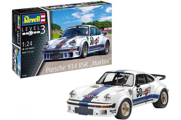 Plastic ModelKit auto 07685 - Porsche 934 RSR "Martini" (1:24)