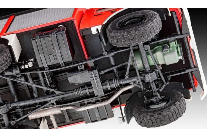 Plastic ModelKit auto 07531 - Schlingmann Unimog RW1 (1:24)