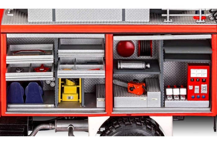 Plastic ModelKit auto 07531 - Schlingmann Unimog RW1 (1:24)